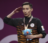 Lee Chong Wei Raih Emas Commonwealth Games 2018