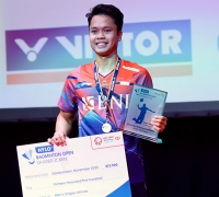 Anthony Rebut Gelar Kedua Musim 2022 di Hylo Open