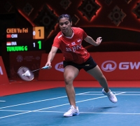 Gregoria Permalukan Chen Yu Fei di Laga Pertama