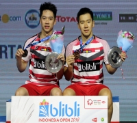 Indonesia Open 2018: Kevin/Marcus Raih Gelar Kedua di Istora