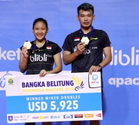 Indonesia Masters 2018: Rinov/Pitha Rebut Gelar Ganda Campuran