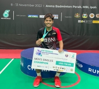 Syabda Raih Gelar di Malaysia Inter Series