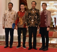 Diterima Presiden Jokowi, Marcus Sampaikan Undangan Pernikahan.
