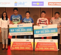 PB.Djarum Siram Bonus Juara Blibli Indonesia Open 2018