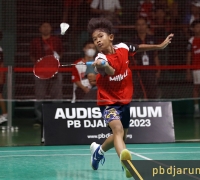 Makin Sengit di Tahap Turnamen Audisi PB Djarum 2023
