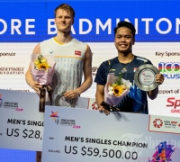 Anthony Ginting Pertahankan Gelar di Singapore Open
